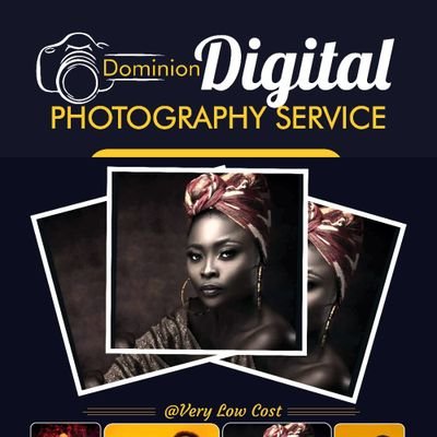 Dominion photography, we shoot weddings, birthday parties, burials,house warming, both indoor and outdoor shoots, studio sections... E.t.c 08162447423