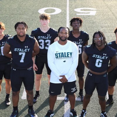 Husband, Father, and Varsity Running Backs Coach of the Staley Falcons!