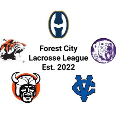 Forest City Lacrosse League / Est. 2022 / Members: Archbishop Hoban, Chagrin Falls, Cuyahoga Valley Christian Academy, Jackson, North Canton Hoover