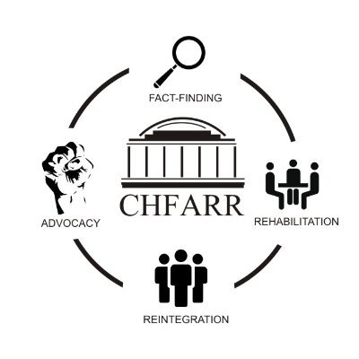 CHFARR  promotes the protection of human rights, the welfare and rights of incarcerated persons, rehabilitation, and reintegration of individuals.