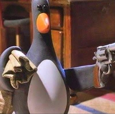 Feathers Mcgraw the coldest villain of all time and he says nigs🤫🧏‍♂️🤐