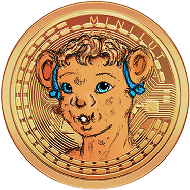 Minilut the most adorable MemeCoin in the world of cryptography.
But his story will extend beyond his world.
At centuries of the centuries.