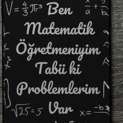 Kendi halinde bir öğretmen🌼
Tek hesabım budur adımı ya da bilgilerimi kullanarak açılan hesaplar benim bilgim dışındadır. itibar etmeyin ben uyardım 😏