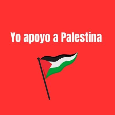 Palestina duele en el alma!
Siempre a la izquierda...
