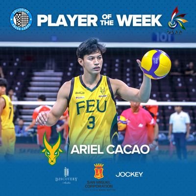 Fan Page supporting Ariel Cacao #3
FEU Tamaraws 🏐