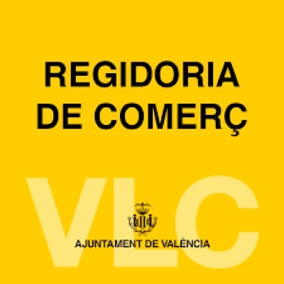 Twitter Oficial de la Regidoria de Comerç de l'@AjuntamentVLC.