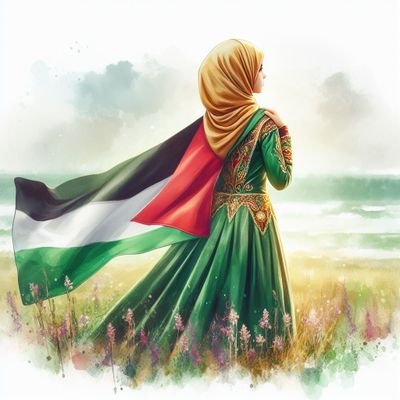 Go Green Girl | Stand with Palestine | 💚 Lloyd 💚