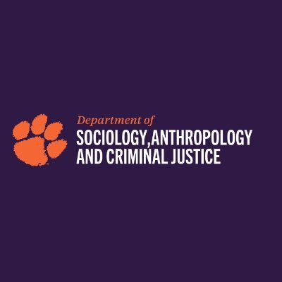 The Clemson University Department of Sociology, Anthropology and Criminal Justice. Follow for updates from our students, faculty, and alumni!