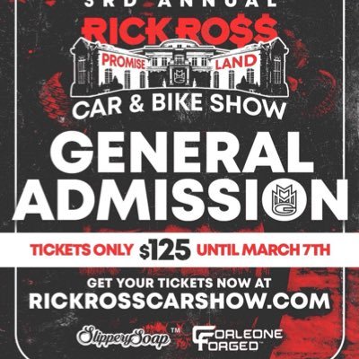 rickrosscarshow's profile picture. RICK ROSS CAR SHOW Experience located at The Promise Land