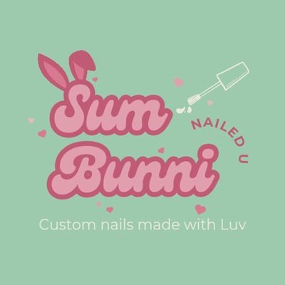 Custom nails made with 💚 by @SumBunniLuvsU ✨️ DM to order or email SumBunniNailedU@gmail.com