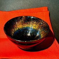 輪島塗 山崖松花堂作 古代 朱半月膳 五客 美品 茶道具 懐石道具