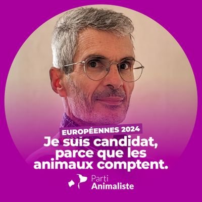 Candidat du @PartiAnimaliste pour les élections européennes du 9
juin 2024 
#Européennes2024 #LesAnimauxComptent
https://t.co/yhHtJsto9x