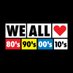 We All Love 80’s 90’s 00’s 10’s (@WeAllLoveTeam) Twitter profile photo