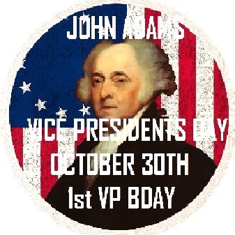 Vice Presidents Day began in 2014 on OCT 30, Birthday of 1st Vice Potus & 2nd Potus JOHN ADAMS. Congress, in 2026 makes @VicePotusDay a Day to Learn about VPs.