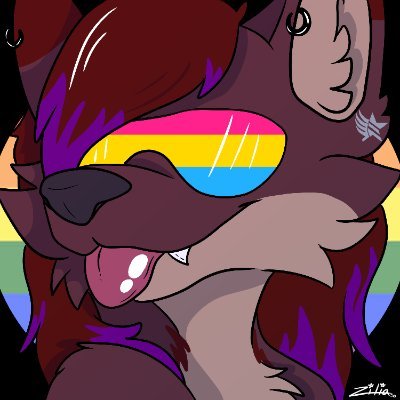 🔞 NSFW account!
 30 | She/her | Pansexual | Nerdy wolf girl!
Degenerate butt lover~