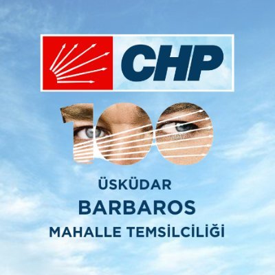 CHP Üsküdar Barbaros Mahalle Temsilciliği Resmi Twitter Hesabıdır.