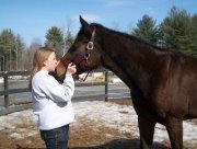 Not-so-mild-mannered Turf writer by day, aspiring dressage queen by night.