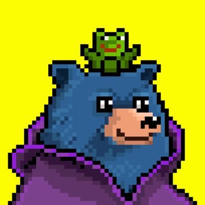 A pixel art collection with commercial rights. ✨ ✨ Free Mint? 🐻⚡Coming soon @Blast_L2