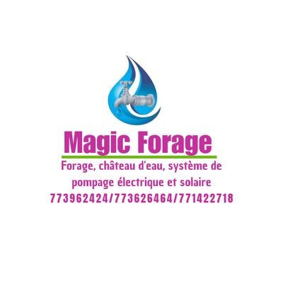 MAGIC FORAGE SÉNÉGAL est une société de forage qui propose des services d'installation de forage, système de pompage électrique et solaire, château d'eau etc...