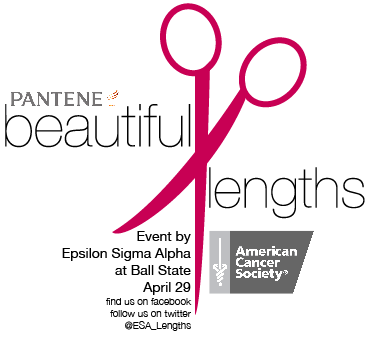 ESA_Lengths's profile picture. Epsilon Sigma Alpha - Phi Alpha Ball State is hosting a Pantene Beautiful Lengths event on April 29!!! Add the event on facebook for more info