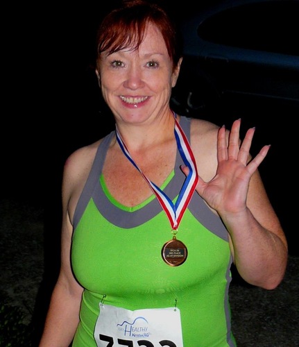 I am a real woman who lost over 100 pounds and ran a half-marathon after the age of 45. I'm here to help you on your journey to better health and happiness.
