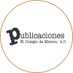 Publicaciones de El Colegio de México (@LibrosColmex) Twitter profile photo