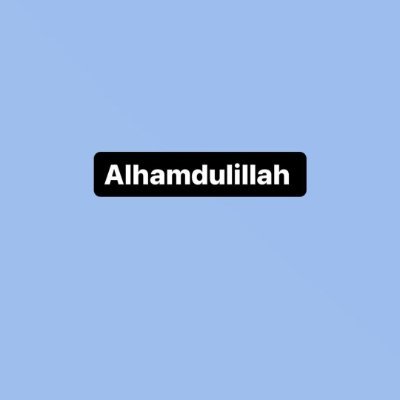 ALHAMDULILLAH 🥰🥰🥰