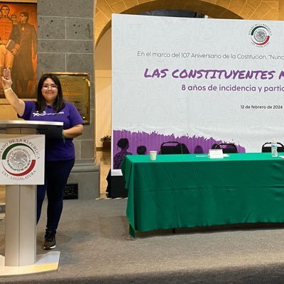 Activista Defensora de los DDHH de las mujeres y niñas, Integrante de @lasconstimx Licenciada en Criminalística, Licenciada en Derecho ⚖️💀💜🔥Prodecisión💚 ♀