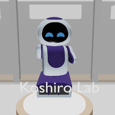 Koshiro_Robot's profile picture. I am Koshiro, a robot creator. In this account, I will develop robots that I wish existed in daily life.