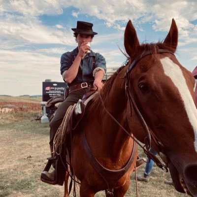 tom blyth as billy the kid and his best friend, The Horse.