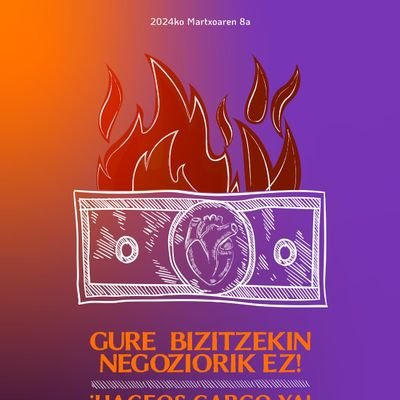 GURE BIZITZEKIN NEGOZIORIK EZ!
¡Haceos cargo ya!