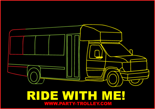 Partytrolleyabq's profile picture. Your group-taxi. 
Share the ride, share the fare, share the fun!
zone 1= $5.00
Zone 2= $7.50
Zone 3= $10.00