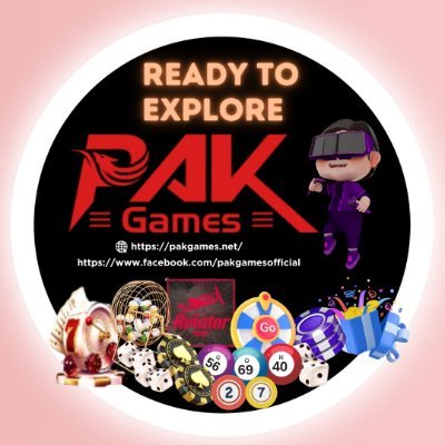 pakgameslucky's profile picture. PAK GAMES OFFICIAL 2024
⭐️NO. 1 Trusted Casino Platform⭐️
📍REGISTER, RECHARGE, PLAY,REFER and EARN ✨🎁🎉