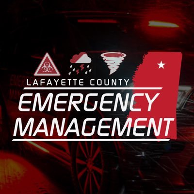 Official Twitter account of Lafayette County Emergency Management • Not monitored 24/7 • Non-Emergencies call (662) 801-8323