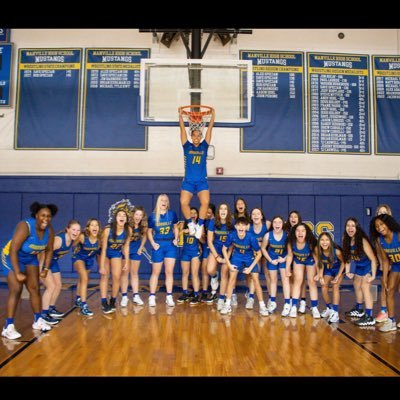 Official page of the Manville High School Lady Mustangs Basketball Team. WE over ME 💙🏀💛