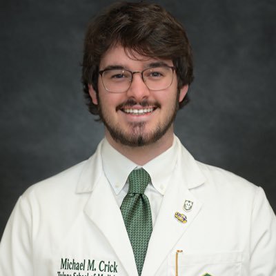 michael_crick's profile picture. MD & MPH candidate @TulaneMedicine & @TulaneSPHTM 🌊| Research Fellow @AndrewsSportMed & @ASMI_INFO | LSU Kinesiology ‘22 🐅 | CHS ‘18 | Alum of @LSUUltimateM |