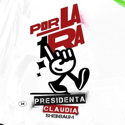 Somos la juventud rebelde que acompaña a la Dra. @claudiashein ✨, para seguir construyendo juntas y juntos el segundo piso de la #Transformación. ❤️‍🔥