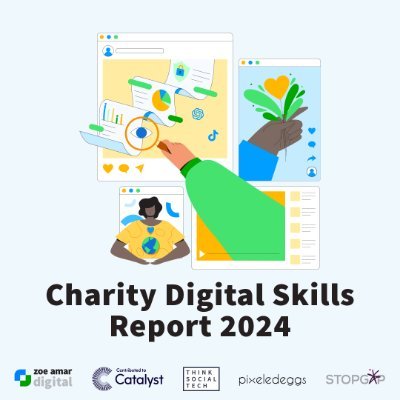 The Charity Digital Skills Report is an annual barometer of charities’ digital skills. 2024 Survey NOW OPEN!
