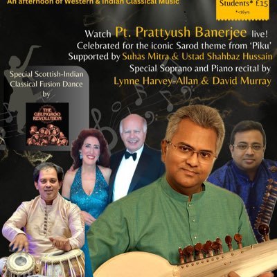 Organisers of world-class Indian Classical Music Concerts in Glasgow