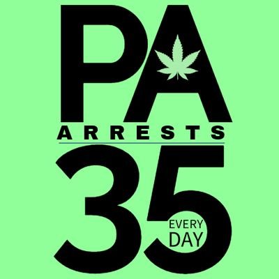 32 people a day get arrested everyday in Pennsylvania for simple possession of a plant. Join us Tuesday, October 1st to represent those folks.