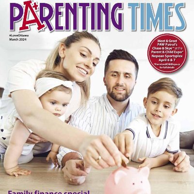 Ottawa’s loved #LOCAL family magazine & organisers of the @ParentChildExpo @ Nepean Sportsplex. Your Ottawa resource for parents. Peter@OttawaParentingTimes.ca