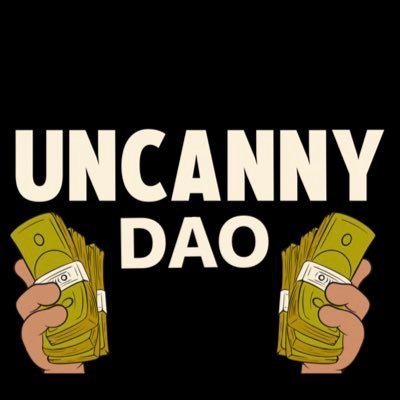 UncannyDAO's profile picture. Uncanny DAO is a community run collective within @TheUncannyClub and @ClubC0llective ecosystem