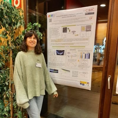 PhD student at Institute of Material Science (CSIC-ICMS) in Seville in the Multifunctional Optical Materials group.