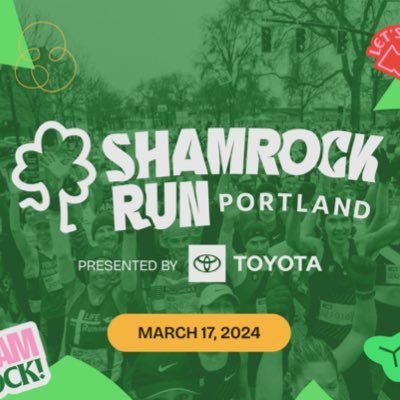 Join us St. Patrick’s Day Sunday for Portland’s favorite running tradition! 🍀 presented by @Toyota on March 17, 2024