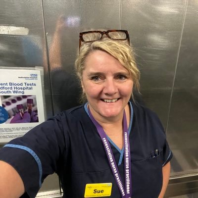 resuscitation nurse practitioner at Bedford former lead nurse for end of life care, matron & oncology nurse practitioner, 5KYW ambassador #NHS1000miles