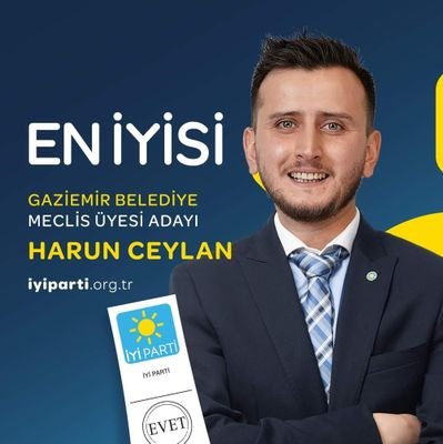 İYİ Parti Gaziemir Belediye Meclis Üyesi Adayı 
https://t.co/L3jXyGMnlL & https://t.co/Q33Htwlw7F  Website, Seo ve Dijital Pazarlama Direktör