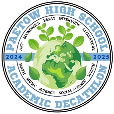 Welcome to Paetow Academic Decathlon! 21-22, 22-23 State Qualifier, 21-22 5A Regional Champions, 22-23 6A Regional Bronze, 22-23 6th Place 6A State