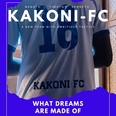 Official Twitter Handle for Kakoni FC playing the Comboni League Season 8 2024