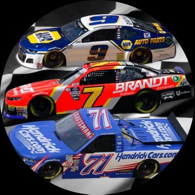 NASCAR fanatic.
Chase Elliott, Justin Allgaier and Rajah Caruth fan #Di9 #JA7 #Raj71