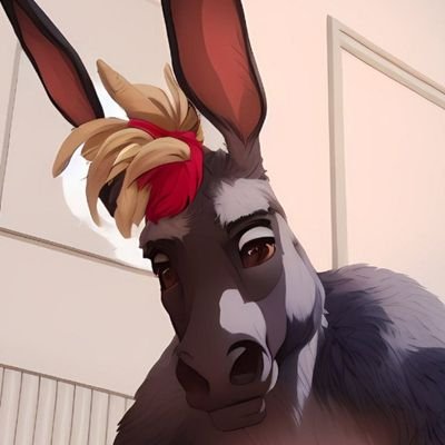 HeeeHAAAWWW! Heya all I'm a 33 Yr  gay PI donk here to bray loud and proud and maybe bring some more people into the herd! 
He/Him, NSFW 18+ Only, No Minors!